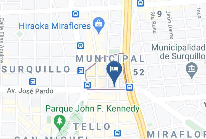 Miraflores - Holiday Inn Lima Miraflores Maps