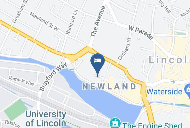 Lincs - Holiday Inn Lincoln Maps