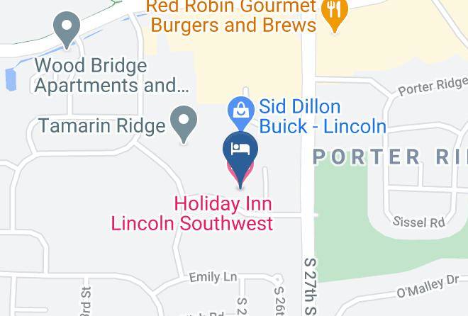 Lancaster - Holiday Inn Lincoln Southwest Maps