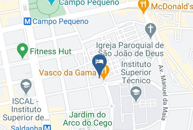 Lisbon - Holiday Inn Lisboa Maps