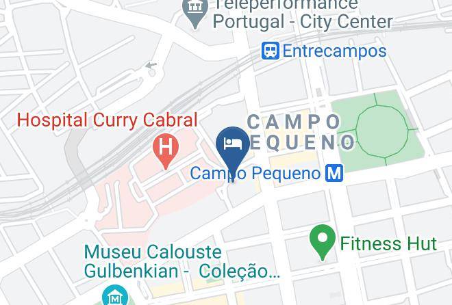 Lisbon - Holiday Inn Lisbon Continental Maps