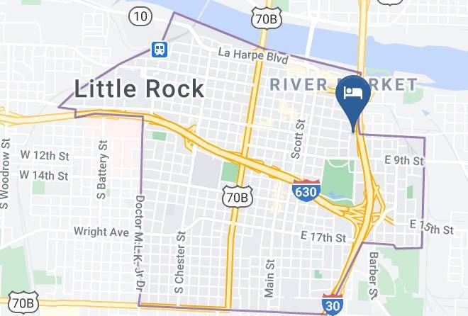 Pulaski - Holiday Inn Little Rock Presidential Dwntn Maps