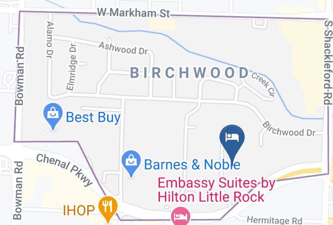 Pulaski - Holiday Inn Little Rock West Chenal Pkwy Maps