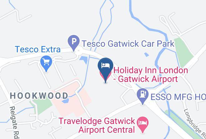 Surrey - Holiday Inn London Gatwick Airport Maps