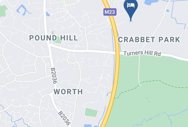 West Sussex - Holiday Inn London Gatwick Worth Maps