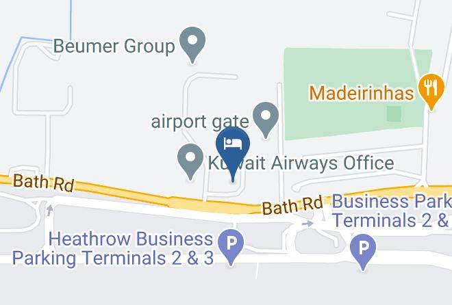 London - Holiday Inn London Heathrow Bath Road Maps