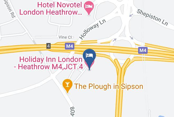 London - Holiday Inn London Heathrow M4 Jct 4 Maps