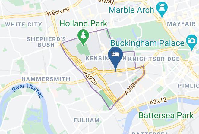 London - Holiday Inn London Kensington Forum Maps