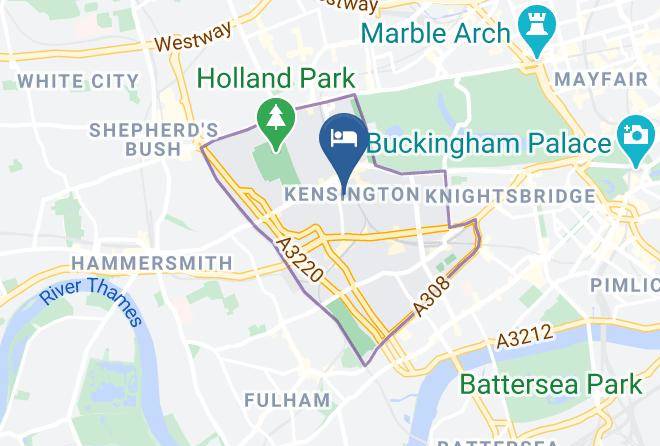 London - Holiday Inn London Kensington High St Maps