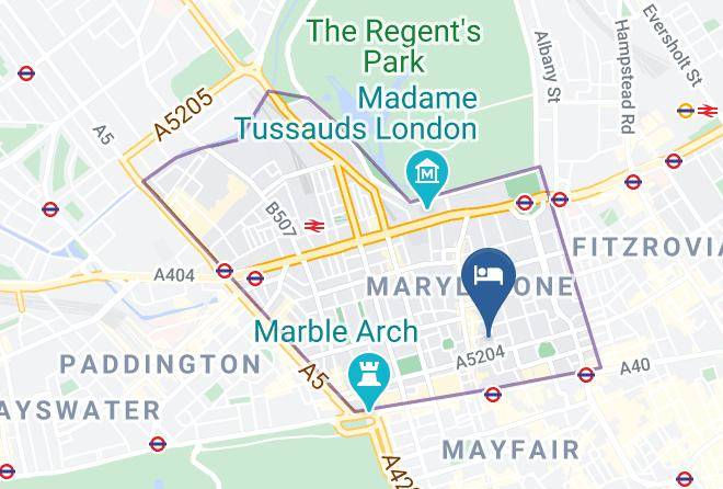 London - Holiday Inn London Oxford Circus Maps