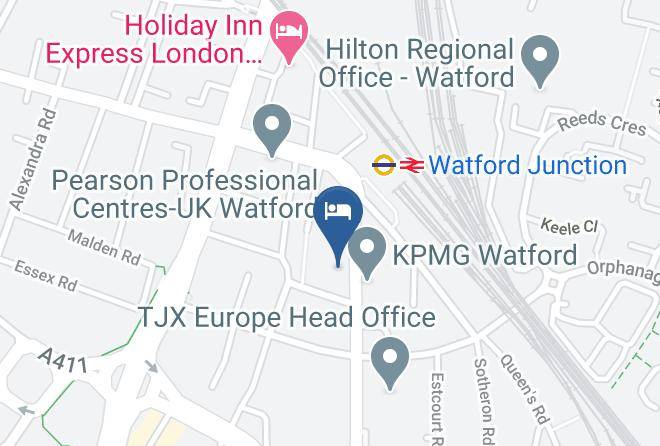 Herts - Holiday Inn London Watford Junction Maps
