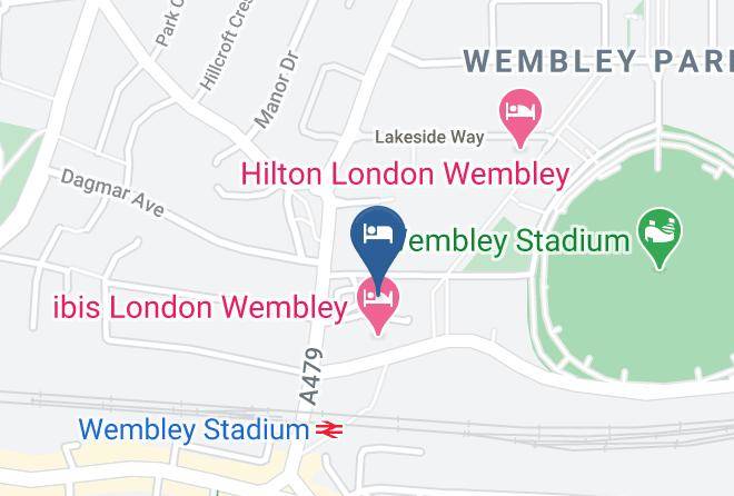 London - Holiday Inn London Wembley Maps