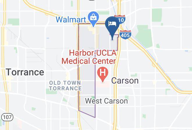 Los Angeles - Holiday Inn Los Angeles Gateway Torrance Maps