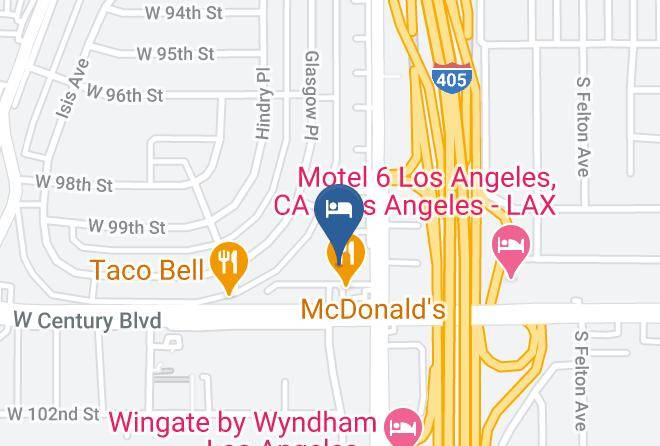 Los Angeles - Holiday Inn Los Angeles Lax Airport Maps