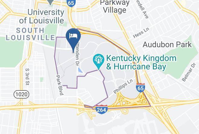 Jefferson - Holiday Inn Louisville Airport Fair Expo Maps