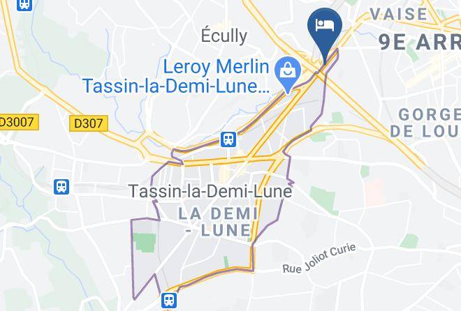 Rhone - Holiday Inn Lyon Vaise Maps