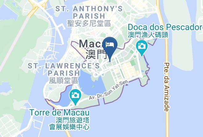 Holiday Inn Macau Map