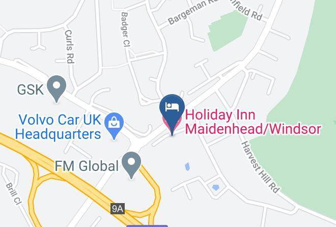 Windsor And Maidenhead - Holiday Inn Maidenhead Windsor Maps