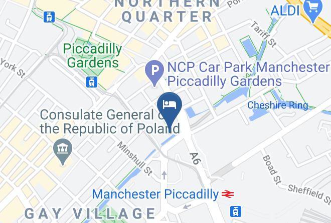 Greater Manchester - Holiday Inn Manchester City Centre Maps