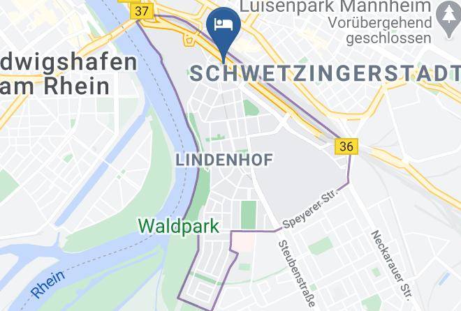 Mannheim - Holiday Inn Mannheim City Hauptbahnhof Maps