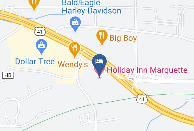 Marquette County - Holiday Inn Marquette Maps