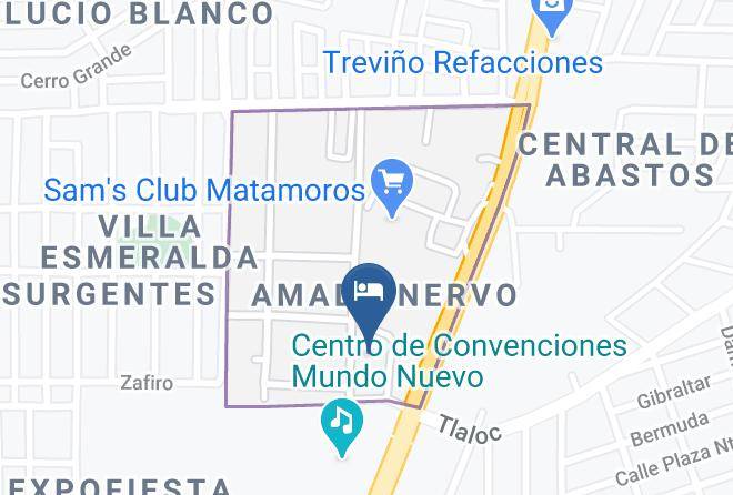 Matamoros Municipality - Holiday Inn Maps