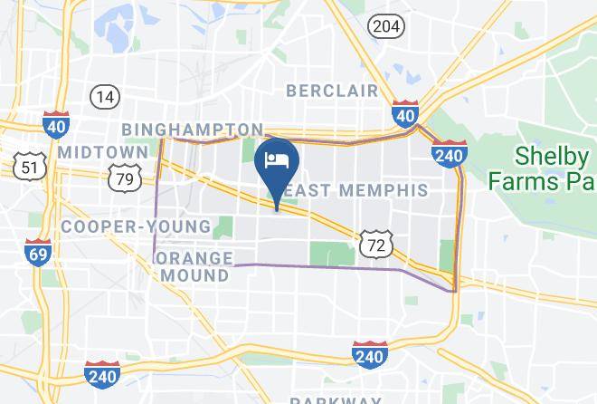 Shelby - Holiday Inn Memphis Univ Of Memphis Maps