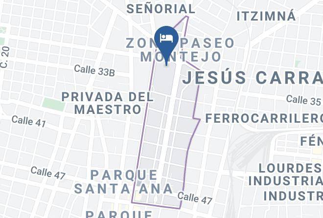 Merida - Holiday Inn Merida Maps