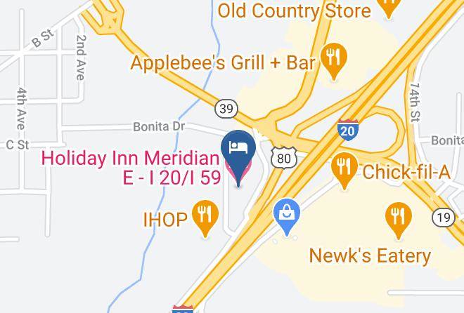 Lauderdale - Holiday Inn Meridian E I 20 I 59 Maps