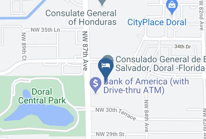 Miami Dade - Holiday Inn Miami Doral Area Maps