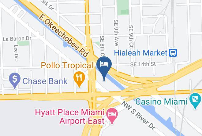 Miami Dade - Holiday Inn Miami International Airport Maps