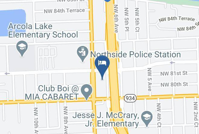 Miami Dade - Holiday Inn Miami North I 95 Maps