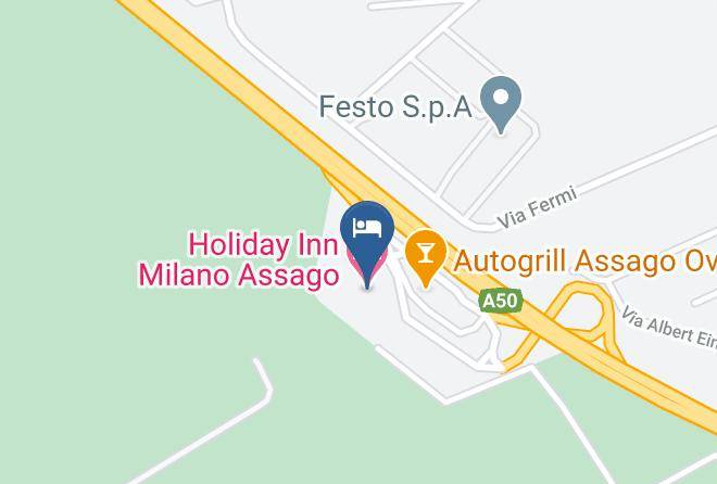 Milan - Holiday Inn Milano Assago Maps