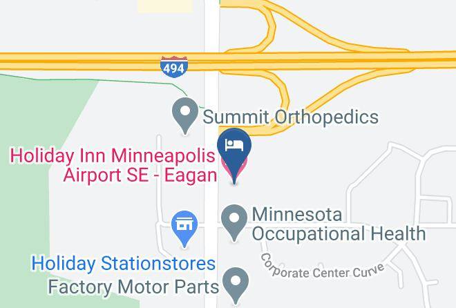Dakota - Holiday Inn Minneapolis Airport Se Eagan Maps