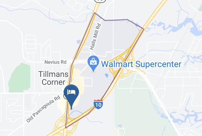 Mobile - Holiday Inn Mobile West I 10 Maps