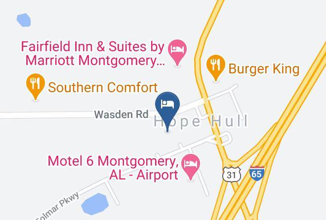 Montgomery - Holiday Inn Montgomery Airport South Maps