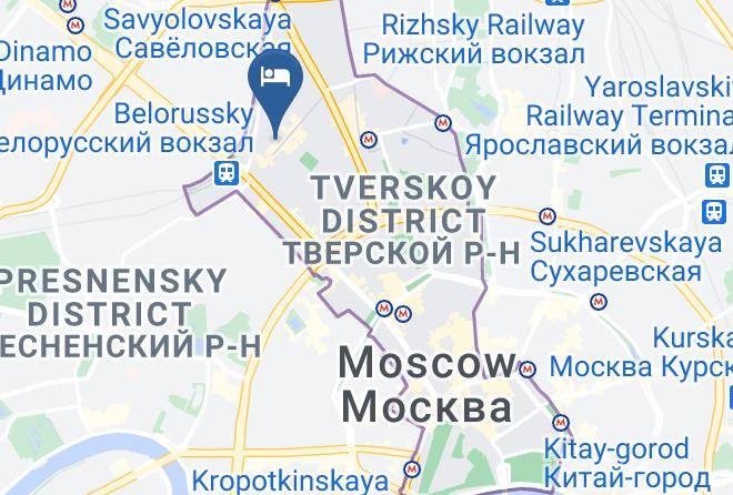 Moscow - Holiday Inn Moscow Lesnaya Maps