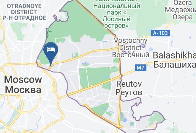 Holiday Inn Moscow Sokolniki Map