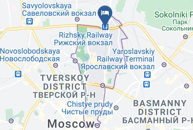 Moscow - Holiday Inn Moscow Suschevsky Maps