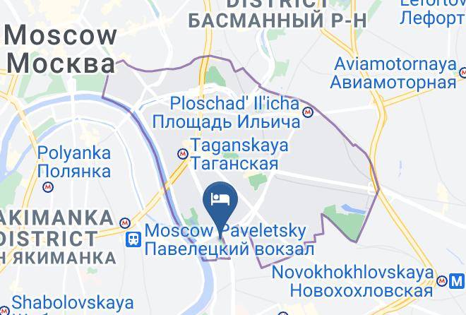 Moscow - Holiday Inn Moscow Tagansky Maps