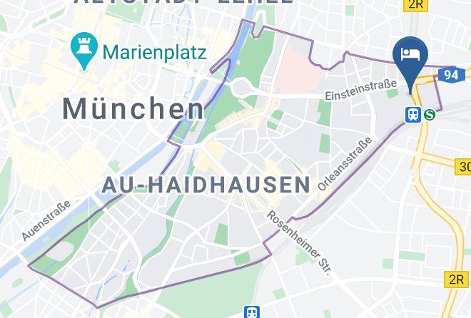 Munich District - Holiday Inn Munchen Leuchtenbergring Maps