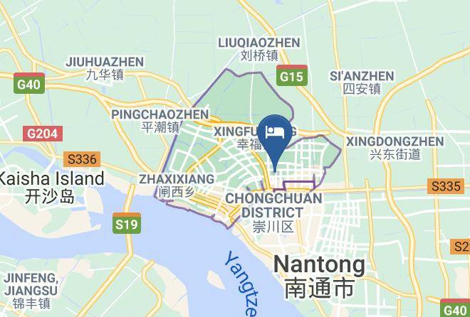 Nantong - Holiday Inn Nantong Oasis International Maps