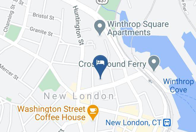 New London - Holiday Inn New London Mystic Area Maps