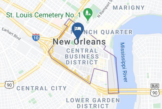 Orleans Par - Holiday Inn New Orleans Downtown Superdome Maps