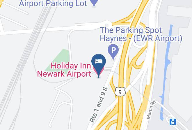 Hampton Inn Newark Airport Map