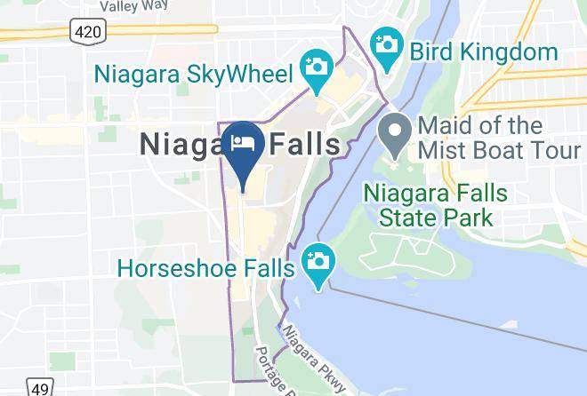Niagara - Holiday Inn Niagara Falls By The Falls Maps