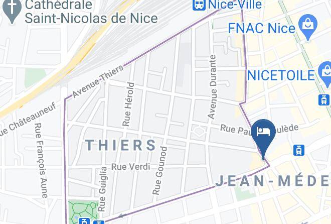 Holiday Inn Nice Map