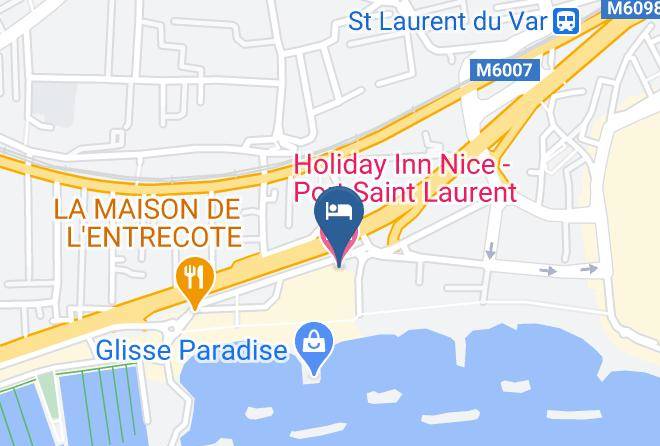 Maritime Alps - Holiday Inn Nice Port Saint Laurent Maps
