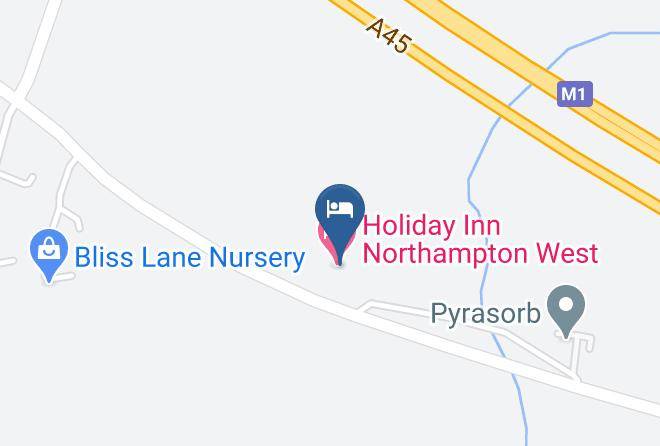 Northants - Holiday Inn Northampton West M1 Jct 16 Maps