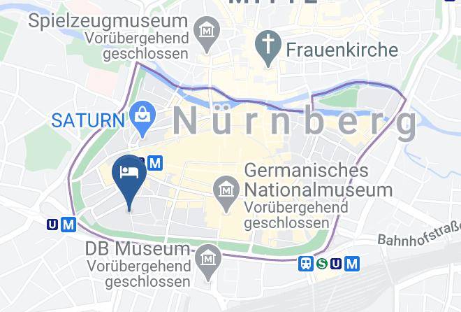 Nuremberg - Holiday Inn Nurnberg City Centre Maps